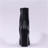 Marco Moreo Doha Platform Heel AnkleBoot - Black Leather